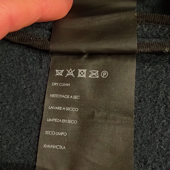 Club Monaco Green Trench Coat with Classic Lapel - Picture 7 of 8